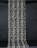 Leopard Design Black White Hand Woven Cotton Blanket 70" X 98" - Cultures International From Africa To Your Home