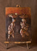 African Copper Art Tribal Mothers Crossing River With Babies and Baskets 20" X 15" - Cultures International From Africa To Your Home