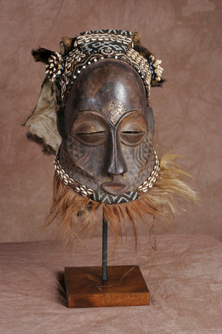 African Songye Warrior Hunter Mask