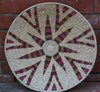 Vintage African Zulu Open Isiquabetho Basket 79"  X 25"D - Cultures International From Africa To Your Home