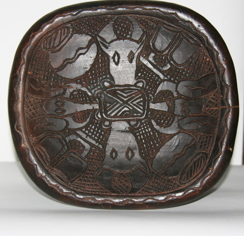 African Okou Stool Royal Prestige Ceremonial Handcrafted Cameroon - Cultures International From Africa To Your Home African Okou Stool Royal Prestige Ceremonial Handcrafted Cameroon