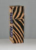 African Beaded Napkin Rings Silver Blue Zulu Tribal Designs Handcrafted Set of 2 South Africa 1" X 2" Handmade Wood Gift Box - Cultures International From Africa To Your Home