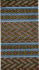 African Fabric 6 Yards Classic Couleurs de Woodin Geometric Bamboo Design - Cultures International From Africa To Your Home