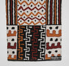 Bogolon de Woodin, 6 Yards Vlisco, Classic African Fabric White, Brown, Sepia, Black Amber - Cultures International From Africa To Your Home