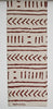 African Fabric 6 Yards Mudcloth Bogolon de Woodin, Ivory White, Sepia Brown Vlisco Classic - Cultures International From Africa To Your Home