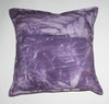 African Batik Pillow Abstract Tribal Mauve White Purple 18" X 18" - Cultures International From Africa To Your Home
