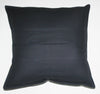 African Pillow Geometric No. 2 Diamond Blue Gold White 19" X 19" - Cultures International From Africa To Your Home