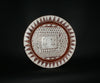 African Clay Plate Tribal Design Pottery Large Decorative Plate Tribal Design  15.5"D X 1.75'H - Cultures International From Africa To Your Home