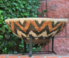 Vintage African Zulu Basket - 7.5" H X 18" D X 57" C - Cultures International From Africa To Your Home