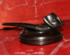 African Mask Pipe and Ashtray Carved Ebony Wood Tanzania - Cultures International From Africa To Your Home