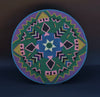 African Zulu Vintage Telephone Wire Plate/Bowl Rare Museum Quality 15" D X 48"C - Cultures International From Africa To Your Home