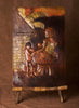 African Copper Art Relief Tribal Mother & Son 15" X 23" - Cultures International From Africa To Your Home
