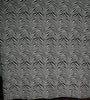 Zebra Design Blanket/Throw Black and White Hand Woven Cotton 70" X 98" - Cultures International From Africa To Your Home