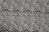 Zebra Design Blanket/Throw Black and White Hand Woven Cotton 70" X 98" - Cultures International From Africa To Your Home