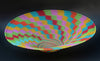 African Telephone Wire Bowl Candy Colors - 14" D X 4"H - Cultures International From Africa To Your Home