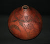 African Carved Calabash Offering, Elephant Birds Message to Tanzania Vintage - Cultures International From Africa To Your Home