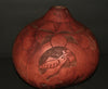 African Carved Calabash Offering, Elephant Birds Message to Tanzania Vintage - Cultures International From Africa To Your Home