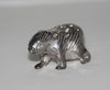 Vintage African Silver Collection Toothpick Holders Porcupine, Hippo, Crocodile - Cultures International From Africa To Your Home