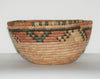 African Coiled Grass Hausa Bowl Basket - Nigeria Vintage 10" D X 6" H - Cultures International From Africa To Your Home