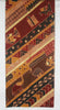 African Batik Fabric Tapestry Elephant Fish Fowl 62" W X 124" L - Cultures International From Africa To Your Home