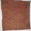 African Kuba Shoowa Cloth 17 Vintage Handwoven in the Congo DR 18" X 20" - Cultures International From Africa To Your Home