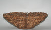 African Tribal Ceremonial Elder Serving Bowl Luselo Tebvu Vintage 18"D X 6.5"H - Cultures International From Africa To Your Home