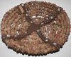 African Venda Tribal Elder Serving Bowl Luselo Tebvu 15"D X 4"H - Cultures International From Africa To Your Home