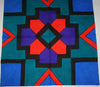 Geometric African Table Overlay Wall Hanging Multicolored 29" Sq. - Cultures International From Africa To Your Home