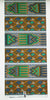 African Fabric 6 Yards Couleurs de Woodin Geometric Wax Print Vlisco Classic - Cultures International From Africa To Your Home