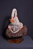 African Kuba King Mukenge Helmet Mask Congo DRC - Cultures International From Africa To Your Home
