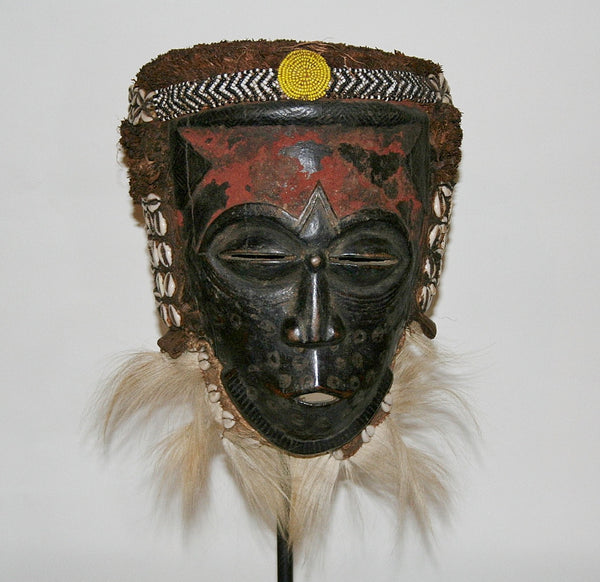 Kuba Lele Helmet Mask Rare Antique Congo DRC – Cultures International ...