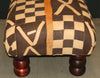African Kuba Bench/Coffee Table/Ottoman - Cultures International From Africa To Your Home