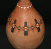 African Clay Vase 15" H X 11" W X 36" C Vintage Handcrafted South Africa - Cultures International From Africa To Your Home