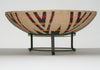 Authentic Vintage African Zulu Isiquabetho Open Basket  25"D X 7"H - Cultures International From Africa To Your Home