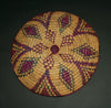 African Ceremonial Serving Basket 20.5"D X 4"H Handcrafted in Ghana - Cultures International From Africa To Your Home