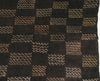 African Kuba Shoowa Isesele Cloth - Vintage Handwoven in the Congo DRC  27.5" X 25" - Cultures International From Africa To Your Home