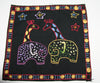 Embroidered Giraffes Cloth Handmade in South Africa  8.5" X 8" - Cultures International From Africa To Your Home