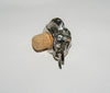 African Elephant Wine Cork Sterling Silver African Big 5 Vintage Handcrafted in South Africa - Cultures International From Africa To Your Home