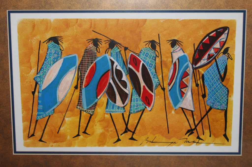 Maasai Shields Fabric