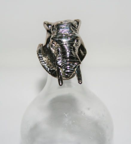 African Elephant Sterling Silver African Big 5 Vintage Handcrafted in South Africa - Cultures International From Africa To Your Home