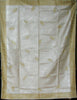 African Tapestry/Tablecloth Ivory, Gold, White Tribal Diamond Design 58" X 76" - Cultures International From Africa To Your Home
