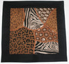 Tribal African Animal Print Design Pillow Handmade Brown/Black - Cultures International From Africa To Your Home