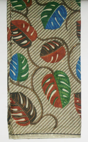 African Fabric 6 Yards Guaranteed Veritable Print Classic