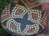 Vintage Zulu Open Basket Isiquabetho  28"DX10"HX93"C - Cultures International From Africa To Your Home