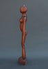 Sculpture African Nude WomanTanzania Carved Mahogany Wood - Cultures International From Africa To Your Home