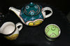 Ceramic Elephant Design Tea Pot Sugar and Creamer 3 Pc Handcrafted South Africa - Cultures International From Africa To Your Home