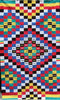 African Ewe Kente Textile Handmade Antique/Checkered Diamond Design - Cultures International From Africa To Your Home