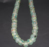 Ghana Transparent Beads Recycled Glass Vintage African Necklace - Cultures International From Africa To Your Home