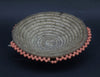 Zulu Imbenge Beer Pot Cover Beads and Mirror - Cultures International From Africa To Your Home