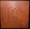 God Listens Adinkra Symbol of Hope African Proverb NYAME BIRIBI wo SORO God Is In The Heavens-  Carved Wood Wall Plaque Ghana 12" - Cultures International From Africa To Your Home